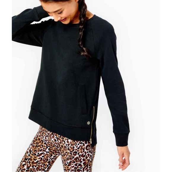 Lilly Pulitzer Luxletic Beach Comber Pullover - Picture 10 of 11